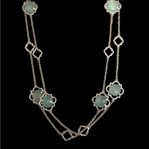 N111 STELLA & DOT AMALA STATIONED NECKLACE new MSRP $79 - Picture 4 of 12